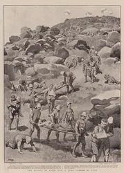 Die Schlacht von Spion Kop, eine lange Leiter des Schmerzes